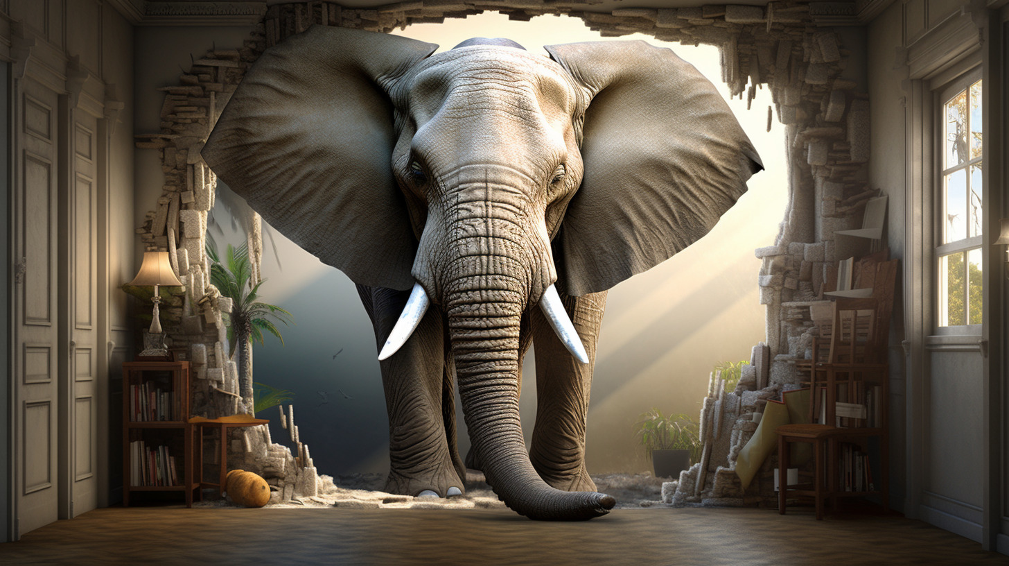 16:9 Desktop Elephant Wonder