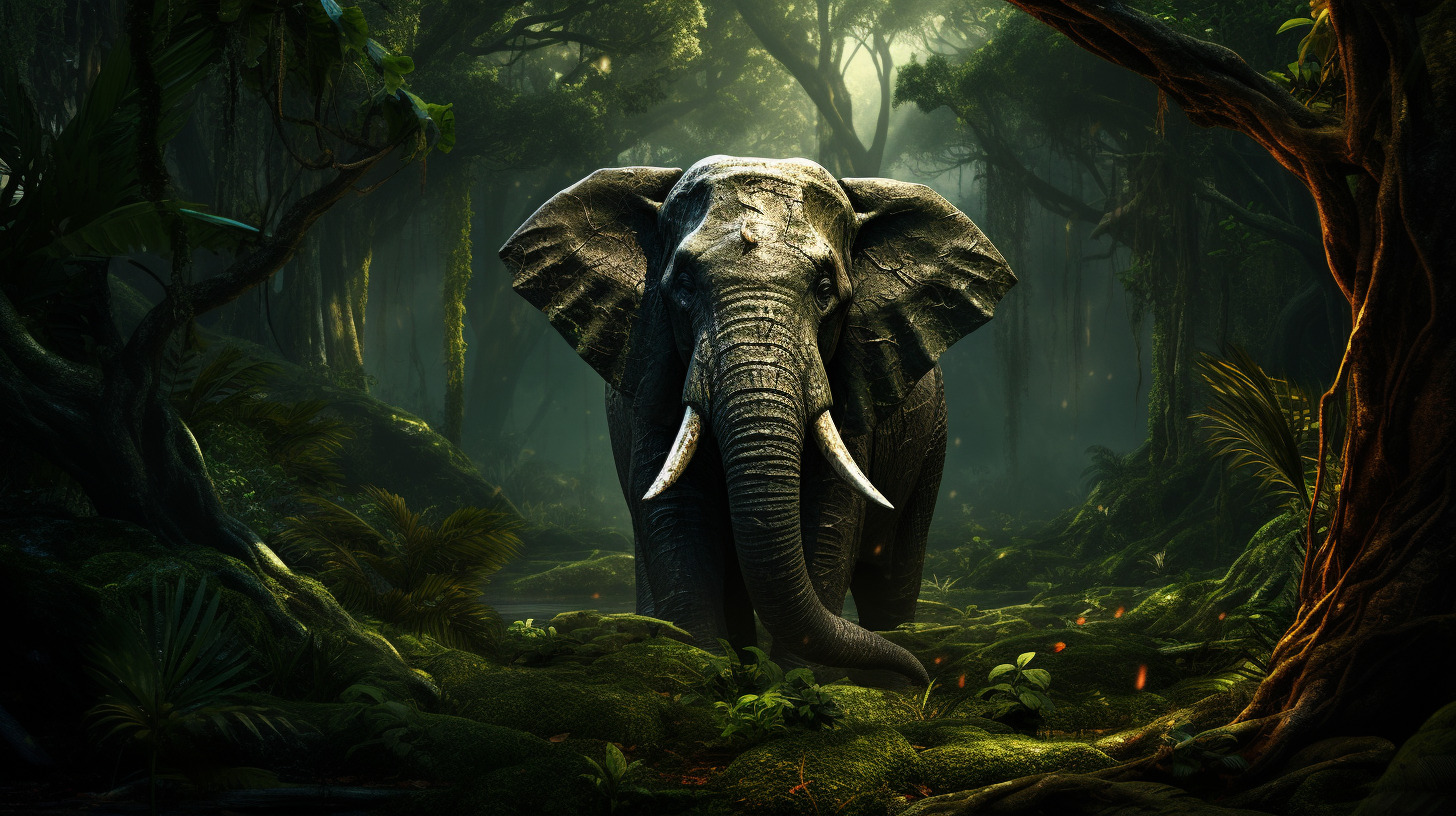 Explore the wild through 4K desktop scenes of elephants