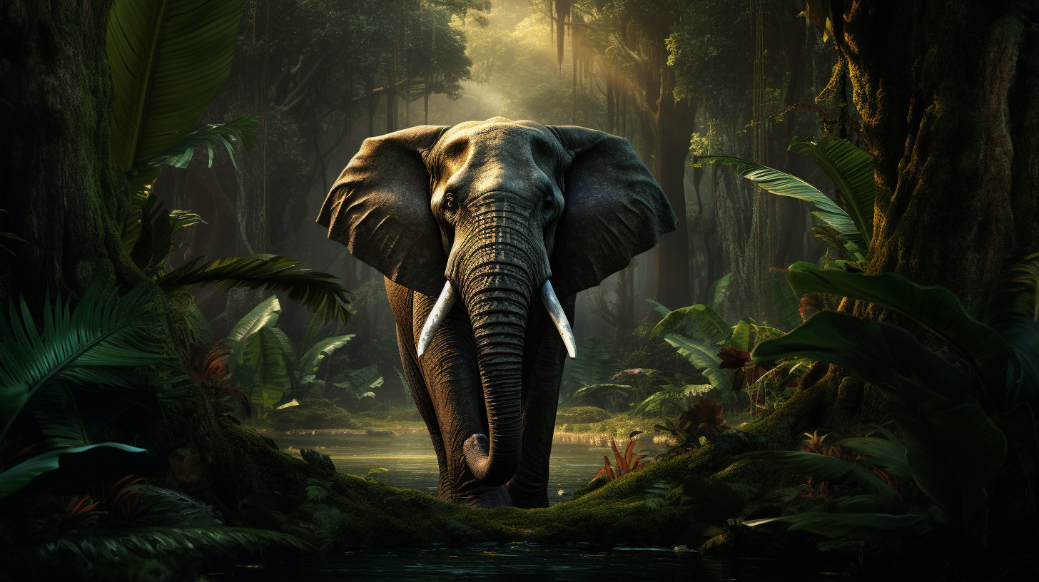 Enhance your collection with captivating elephant images in 8K
