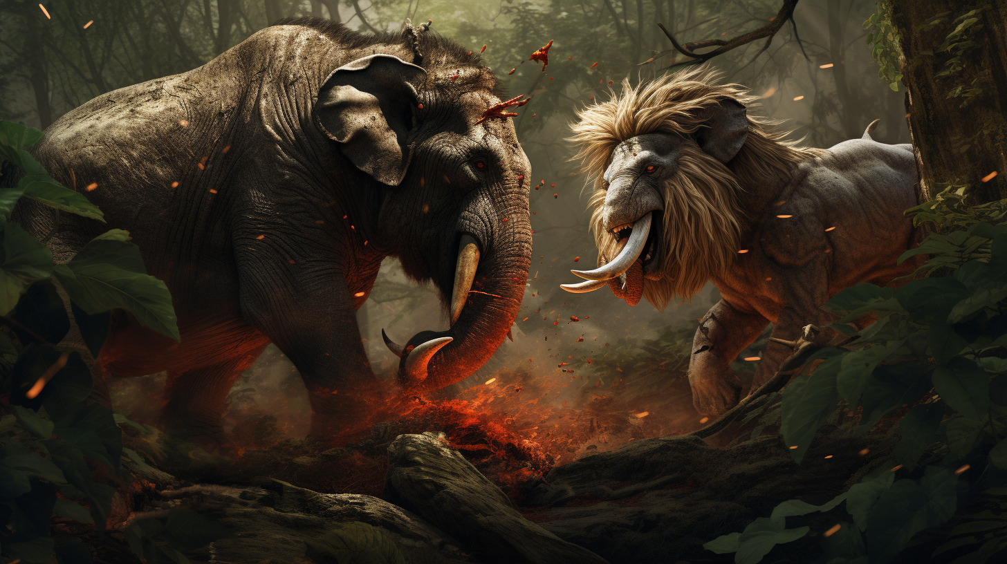 Elevate your desktop with 8K elephant wonders and beauty