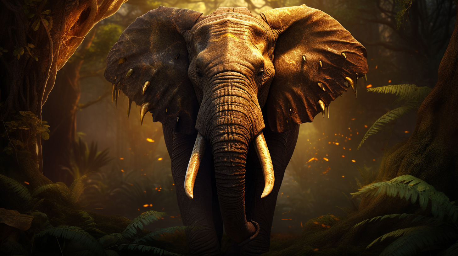 Explore the world of elephants through captivating stock photos