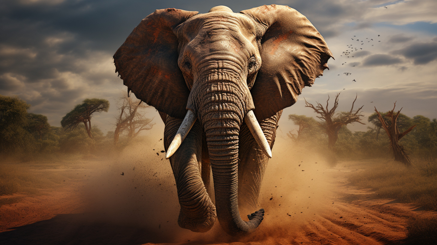 Ultra HD stock photos featuring breathtaking elephant scenery