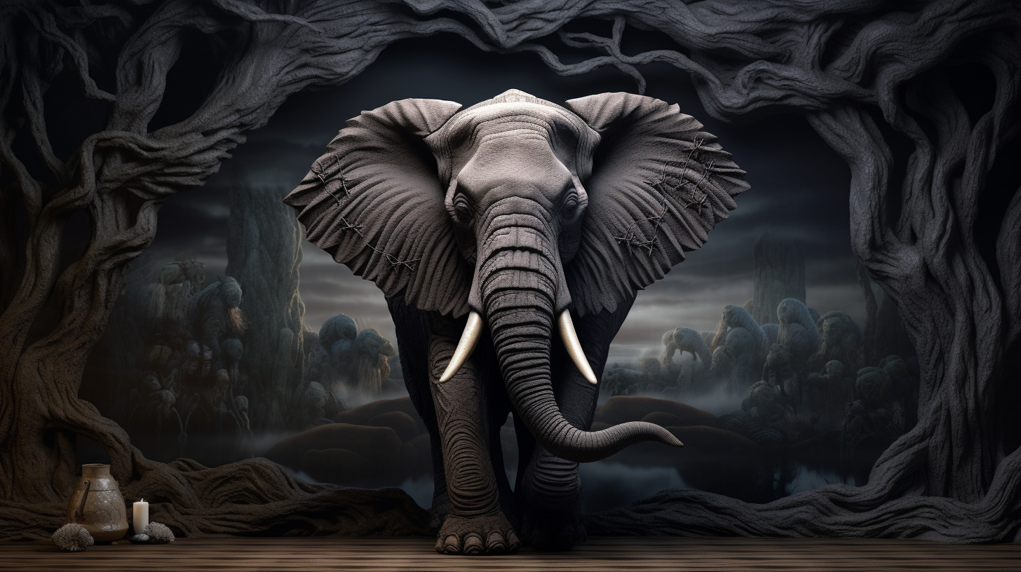 3D elephant wonders unfold in stunning desktop wallpapers