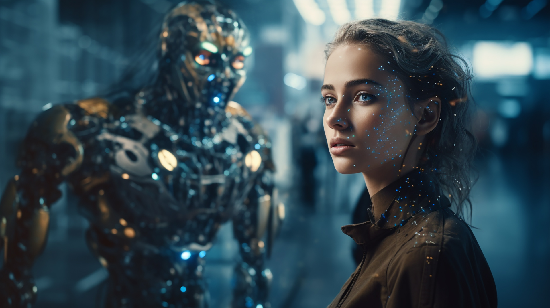 Beyond Tomorrow: A Glimpse of Futuristic AI Desktop