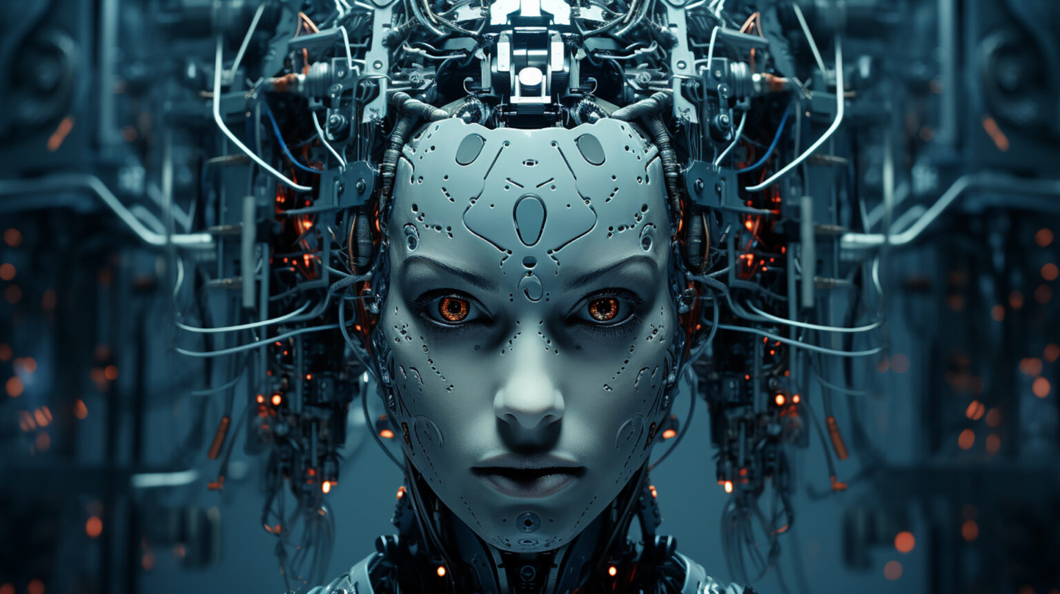 68 Killer Ai robot wallpapers 2024 | AI generated image