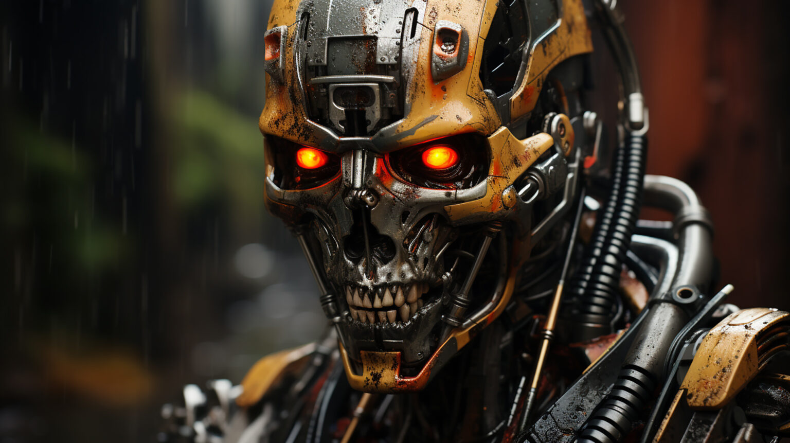 68 Killer Ai robot wallpapers 2024 | AI generated image