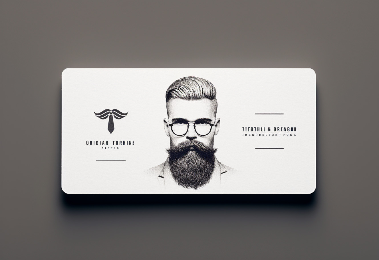 Crafting Barber Business Cards Ideas in 8K Excellence