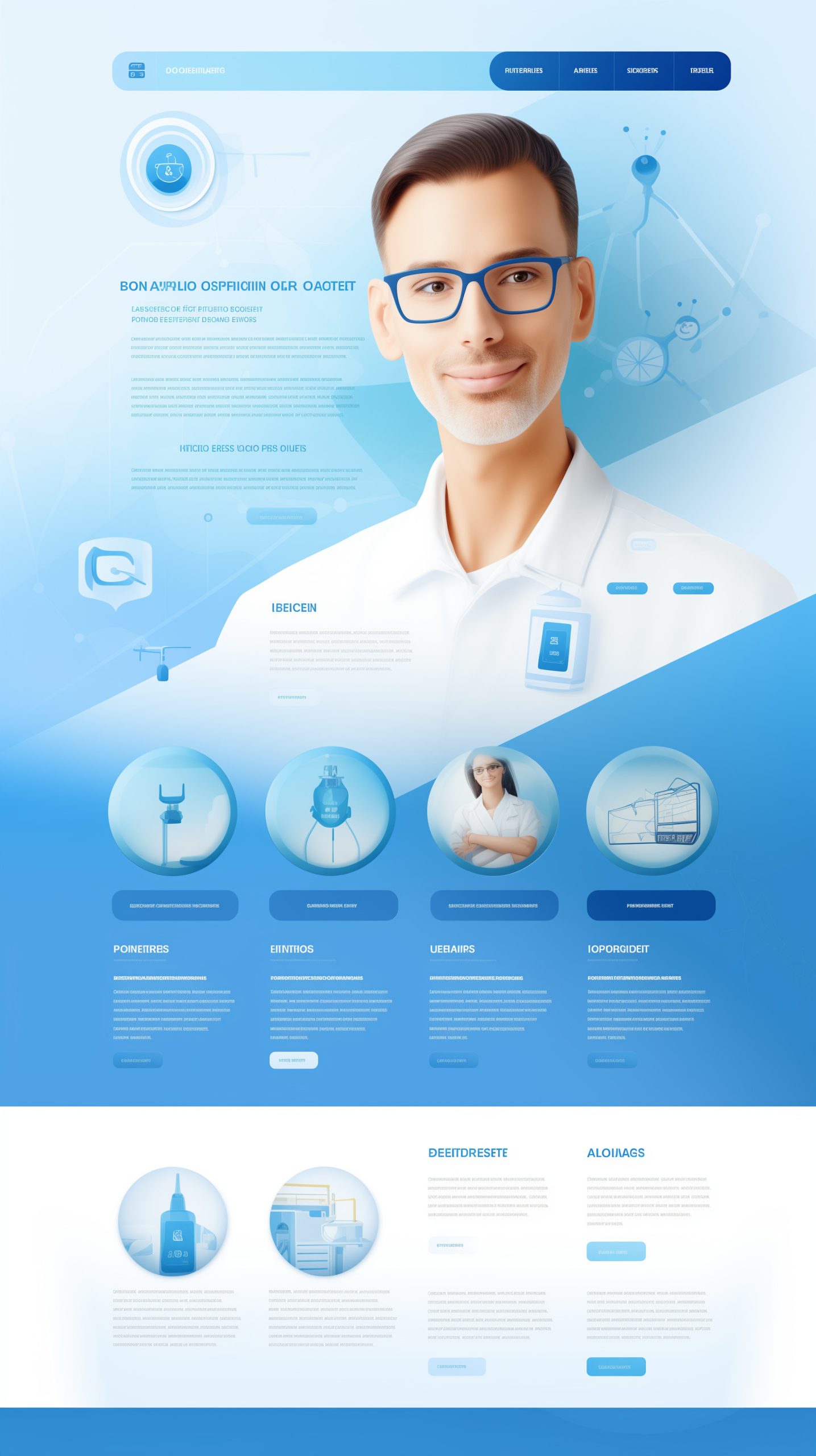 Designing Health: Inspiring Concepts for Doctor Websites