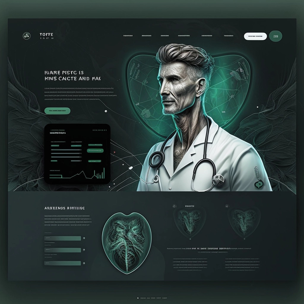 Visual Vitality: Medical Website PSD Template Download