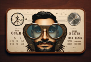 Striking Chrono Impressions: 4K Business Card Designs for Him