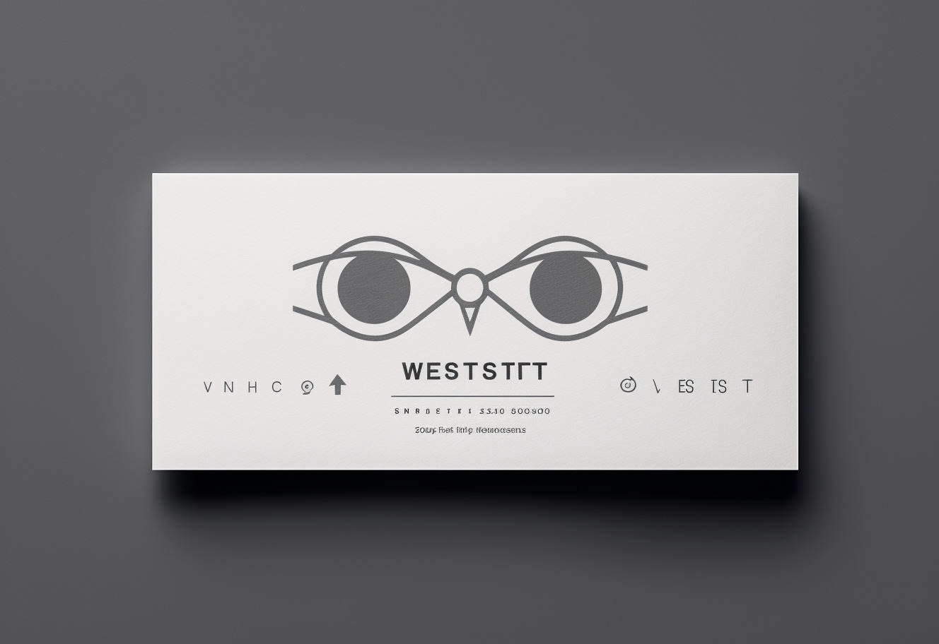 Sleek Simplicity - Minimalist Watch Business Card Designs