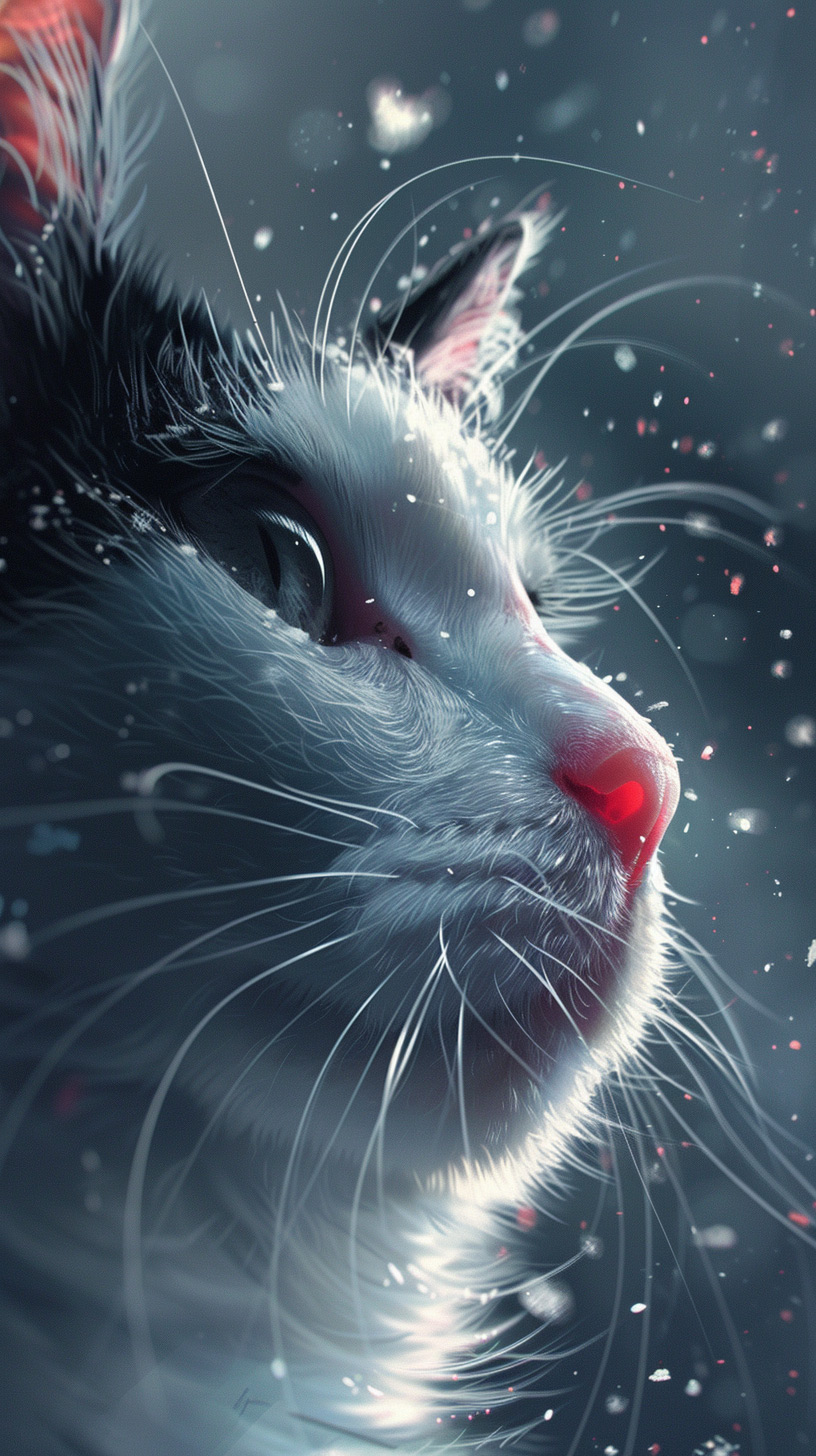 Delightful Cute Cat Patterns for iPhone and Android Wallpapers