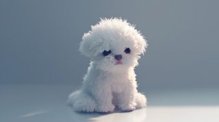 Adorable AI-Generated Cute Dog Wallpapers in Ultra HD