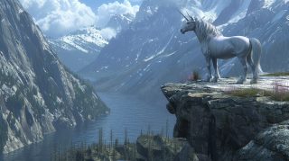 Galloping Beauty: AI Horse HD Wallpaper Download