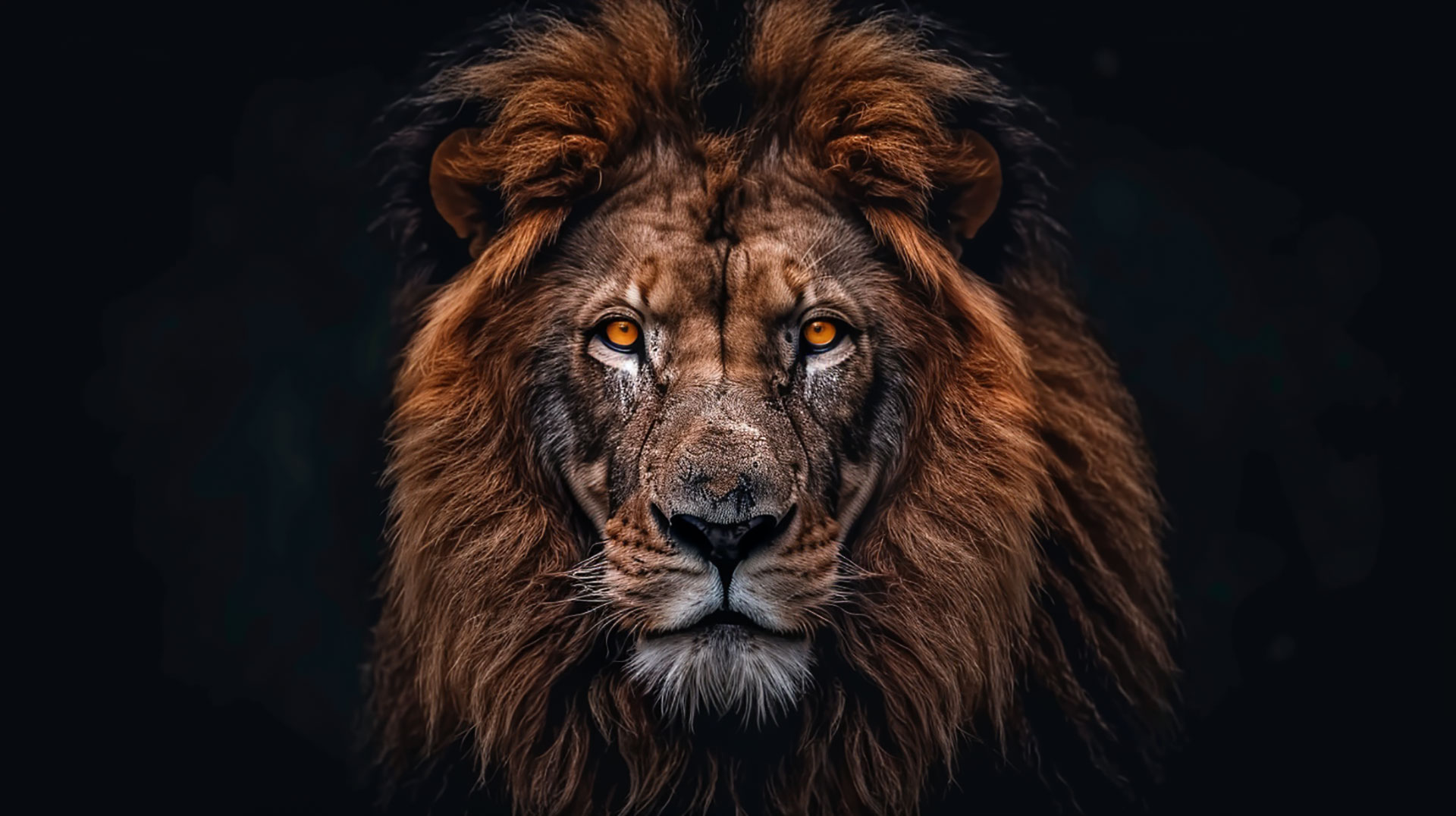 Powerful 4k Lion AI Digital Picture