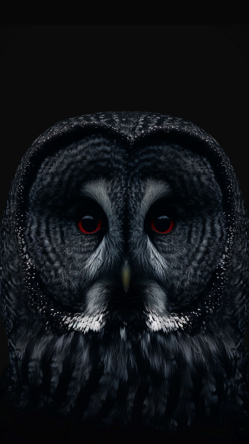 Enchanting Owl Mobile Background for Samsung