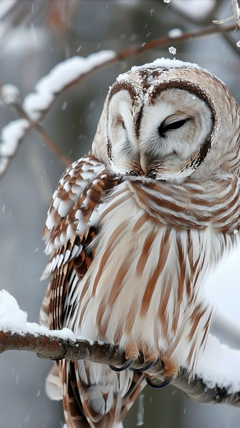 Classic Owl Mobile Wallpaper for Sony Xperia