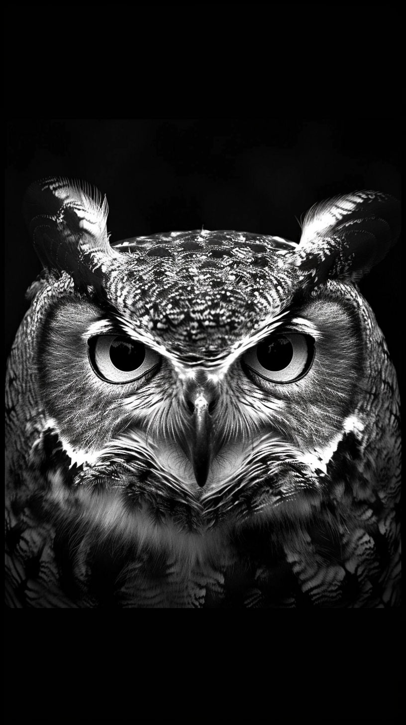 Whimsical Owl Wallpaper for HTC Phones: Ultra HD