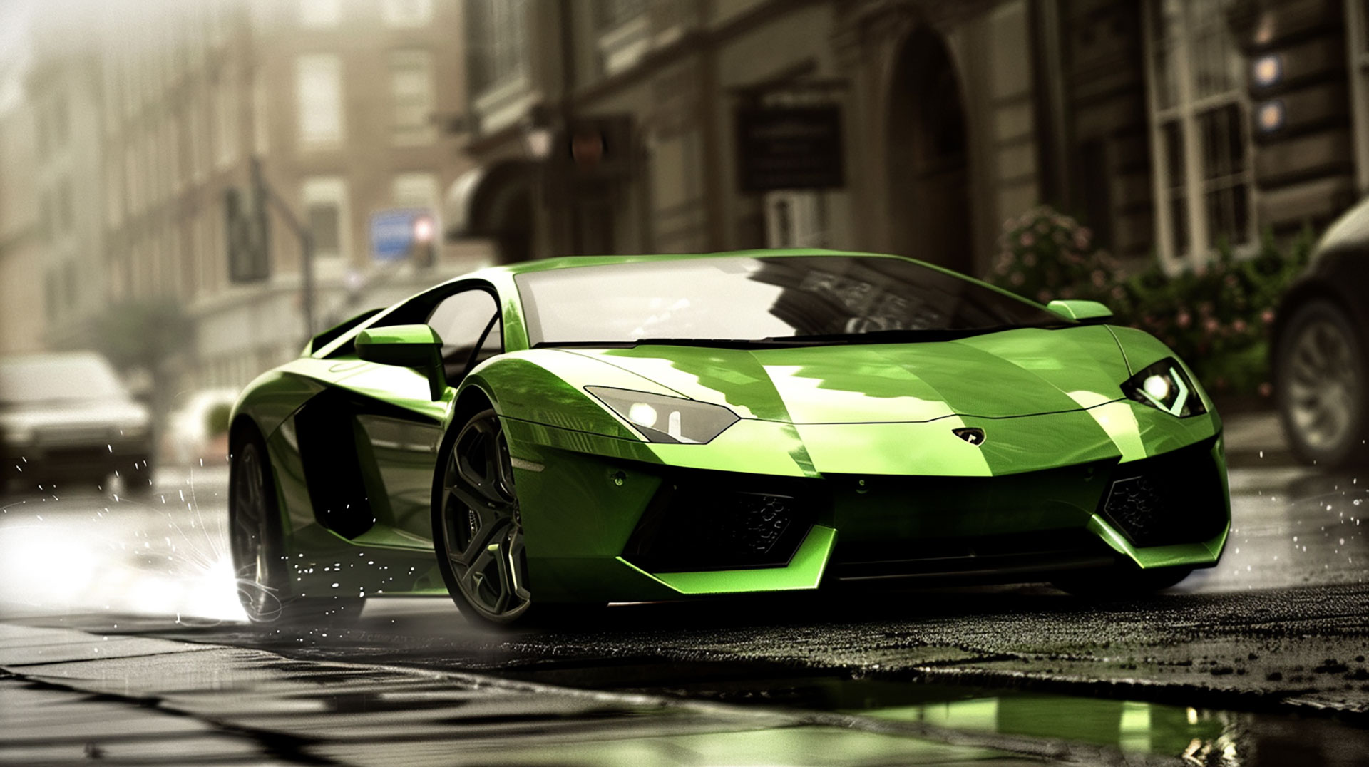 Supercar 1920x1080 Digital Backgrounds: HD