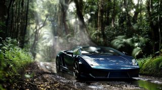 High-Resolution Supercar AI PC Wallpapers