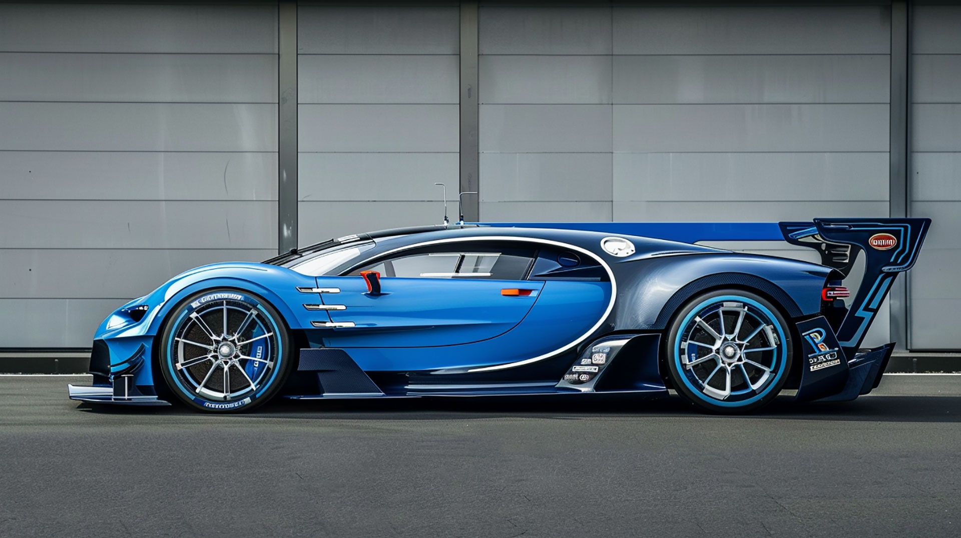 Bugatti Supercar HD Wallpaper: 16:9 Aspect Ratio