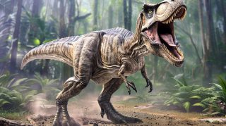 Prehistoric Dinosaur Stock Photo for PC Wallpaper