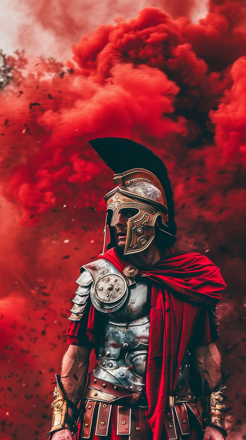 Roman Gladiator: Mobile Screen Art