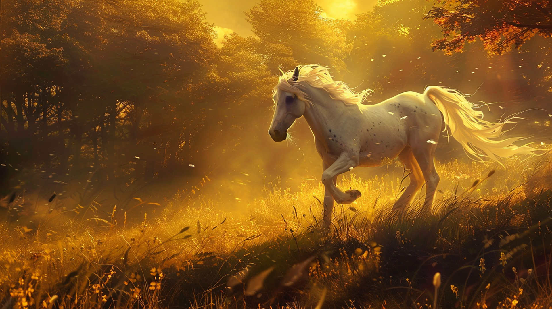 Running Free: HD Horse Wallpaper for Desktop