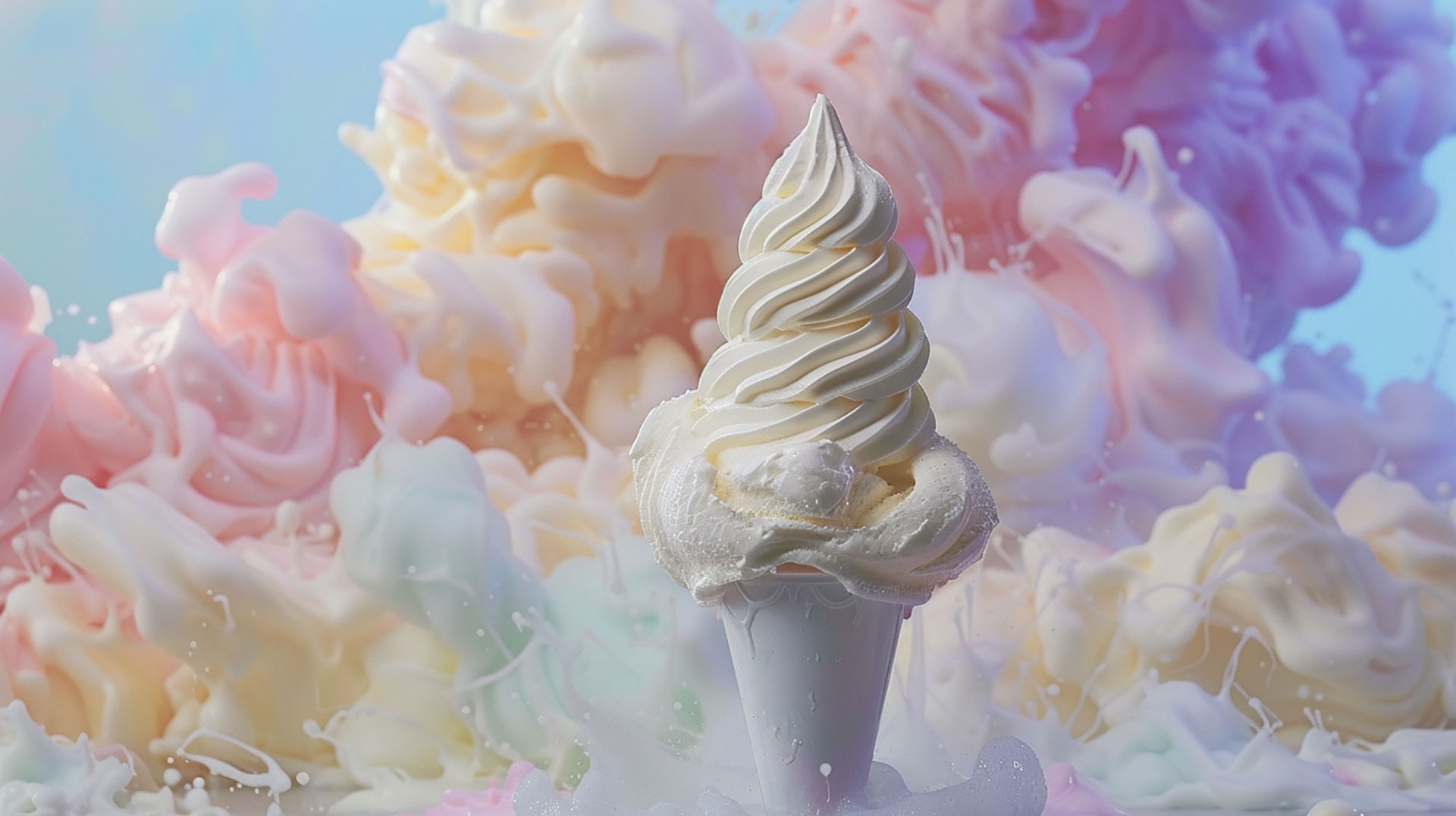 Sweet Serenade: Aesthetic Ice Cream HD Wallpapers