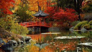 Delicate Beauty of Japanese Gardens