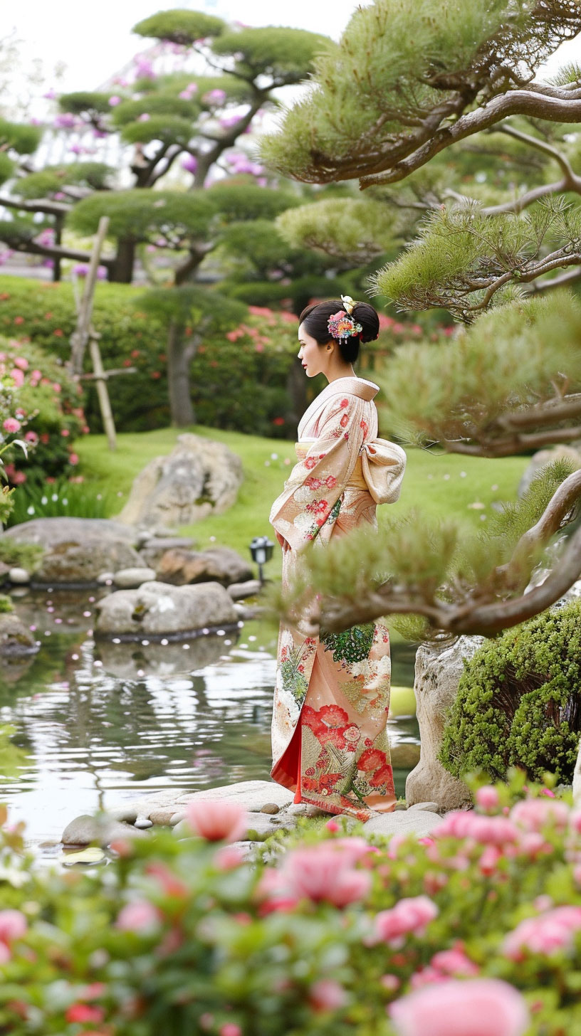 Japanese Garden Archway Entrance