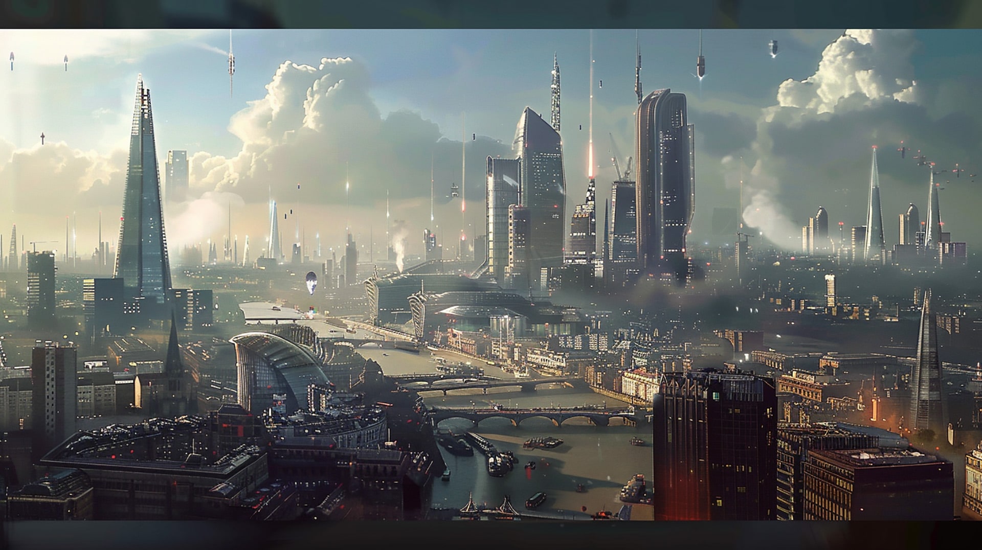 Tomorrow's Metropolis: London 2050 Wallpaper HD