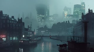 Cybernetic Capital: London in 2100 Wallpaper HD