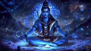 Serene Lord Shiva Mahadeva Meditation: 4K Desktop Image