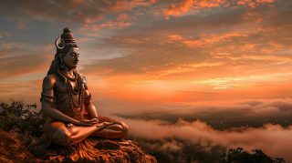 Lord Shiva Blessings: Ultra HD Desktop Background