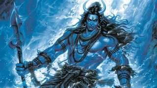 Divine Lord Shiva: 4K AI Image for Download