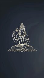 Lord Shiva Meditation: HD Mobile Wallpaper