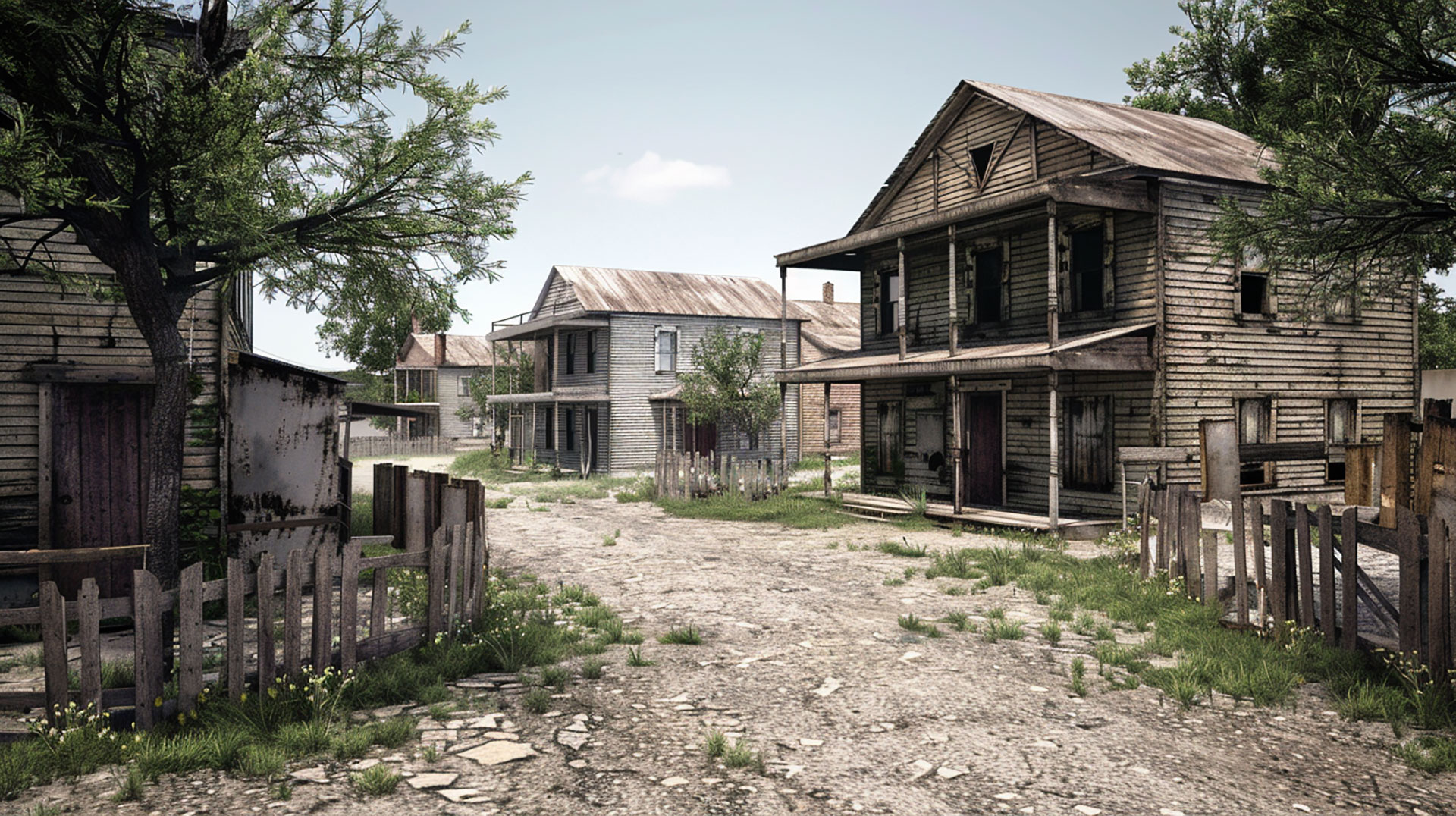 Free Ultra HD Old West Town Wallpaper Download