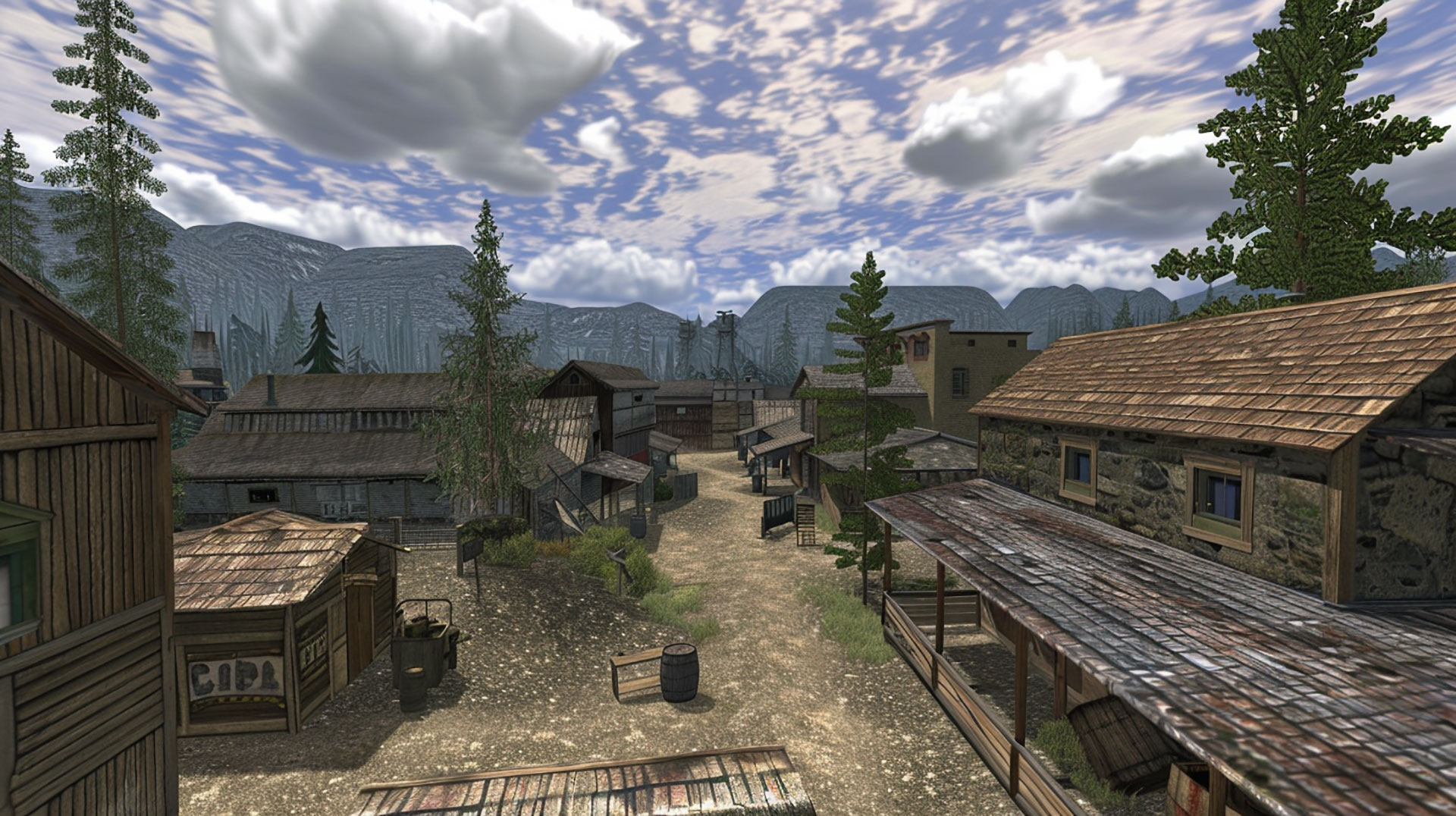 Download Free Old West Town AI Desktop Wallpapers