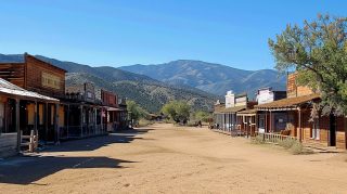 4K Old West Town Image: Perfect for Desktop