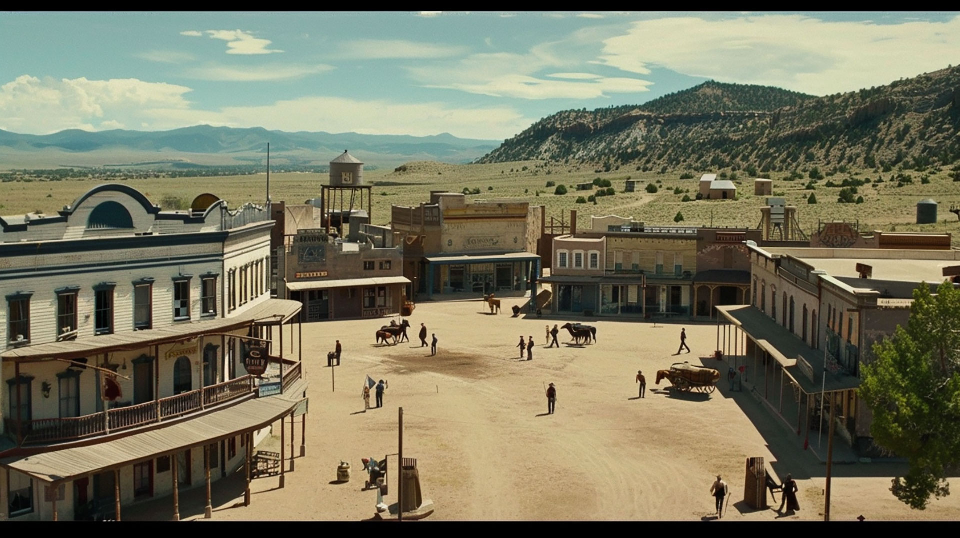 Stunning Old West Town Desktop Backgrounds in 4K