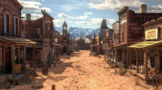 Old West Town Images: Free Desktop Wallpaper