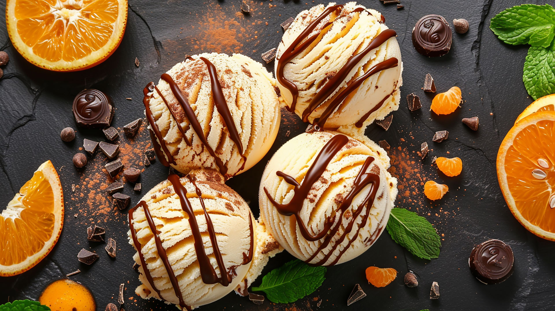 Flavor Fusion: Orange and Chocolate Ice Cream