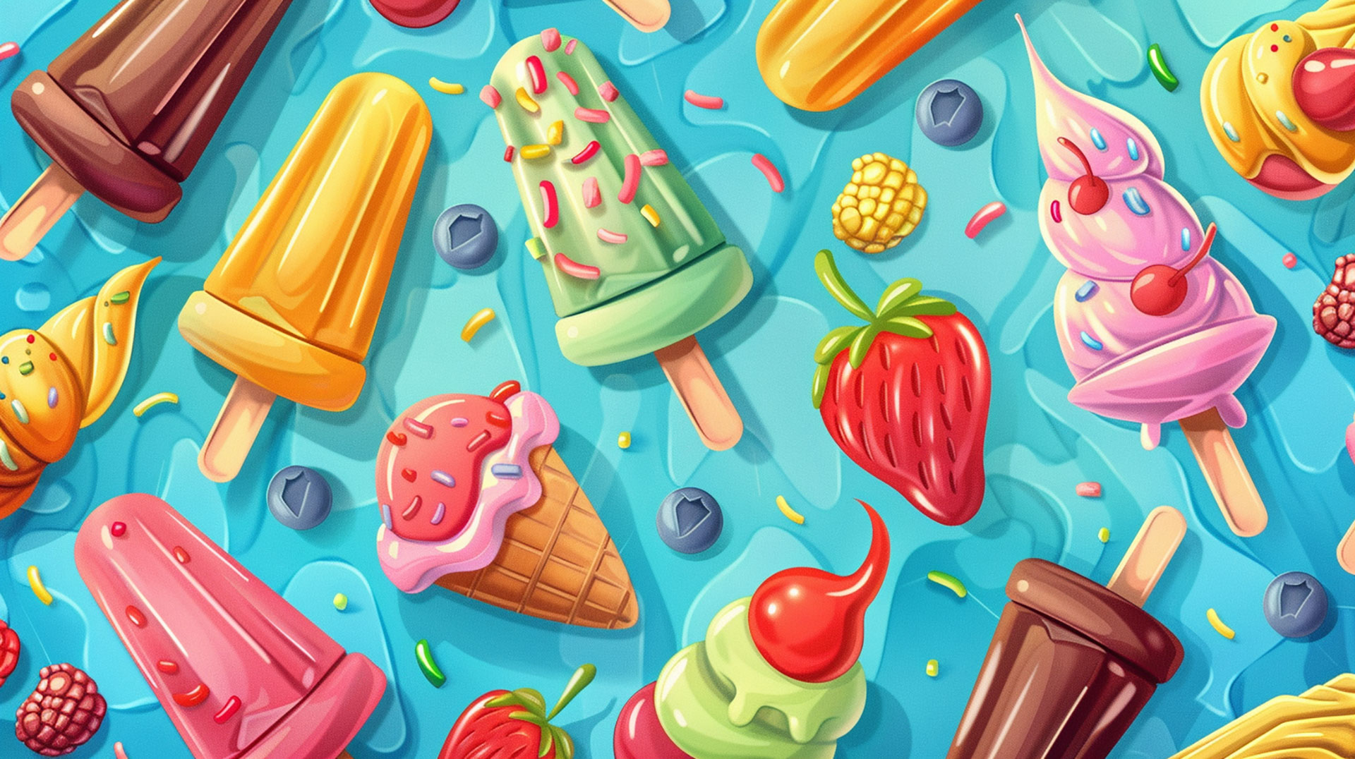 Chill Out: Summer Popsicles and Ice Cream