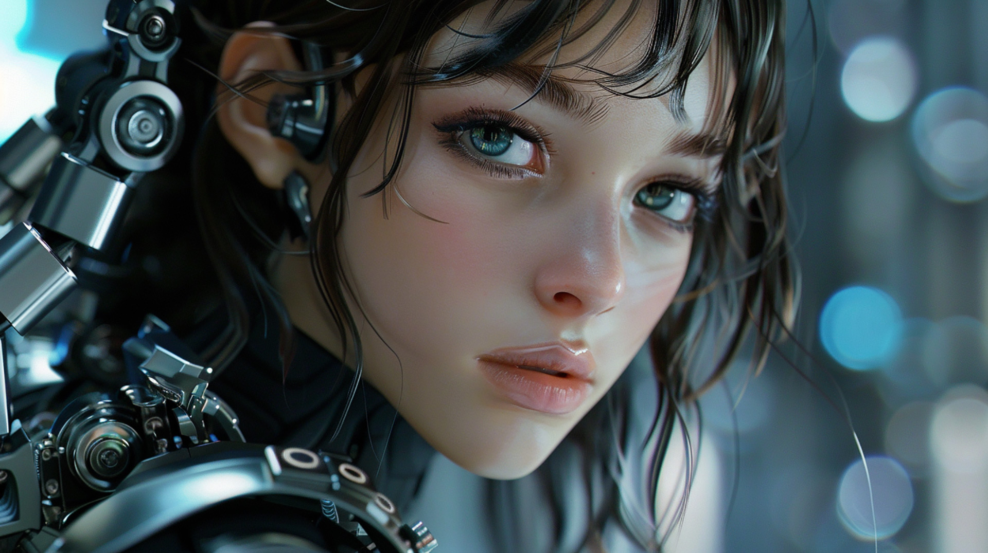 Proto Princess: Early Model Robot Girl Wallpapers for Download