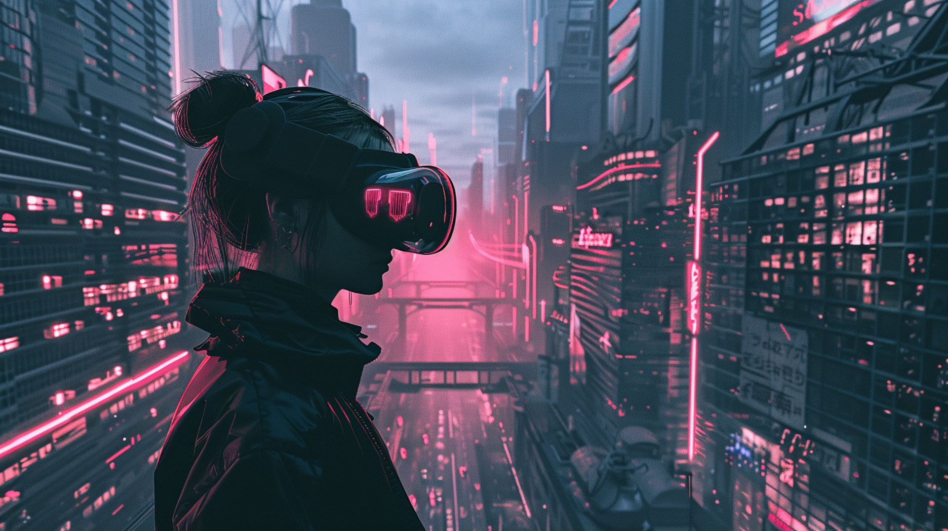 Urban Futurism: Sleek City Girl Images in HD