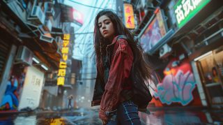 Artistic Figures: Full-Body Girl Wallpapers in High Resolution
