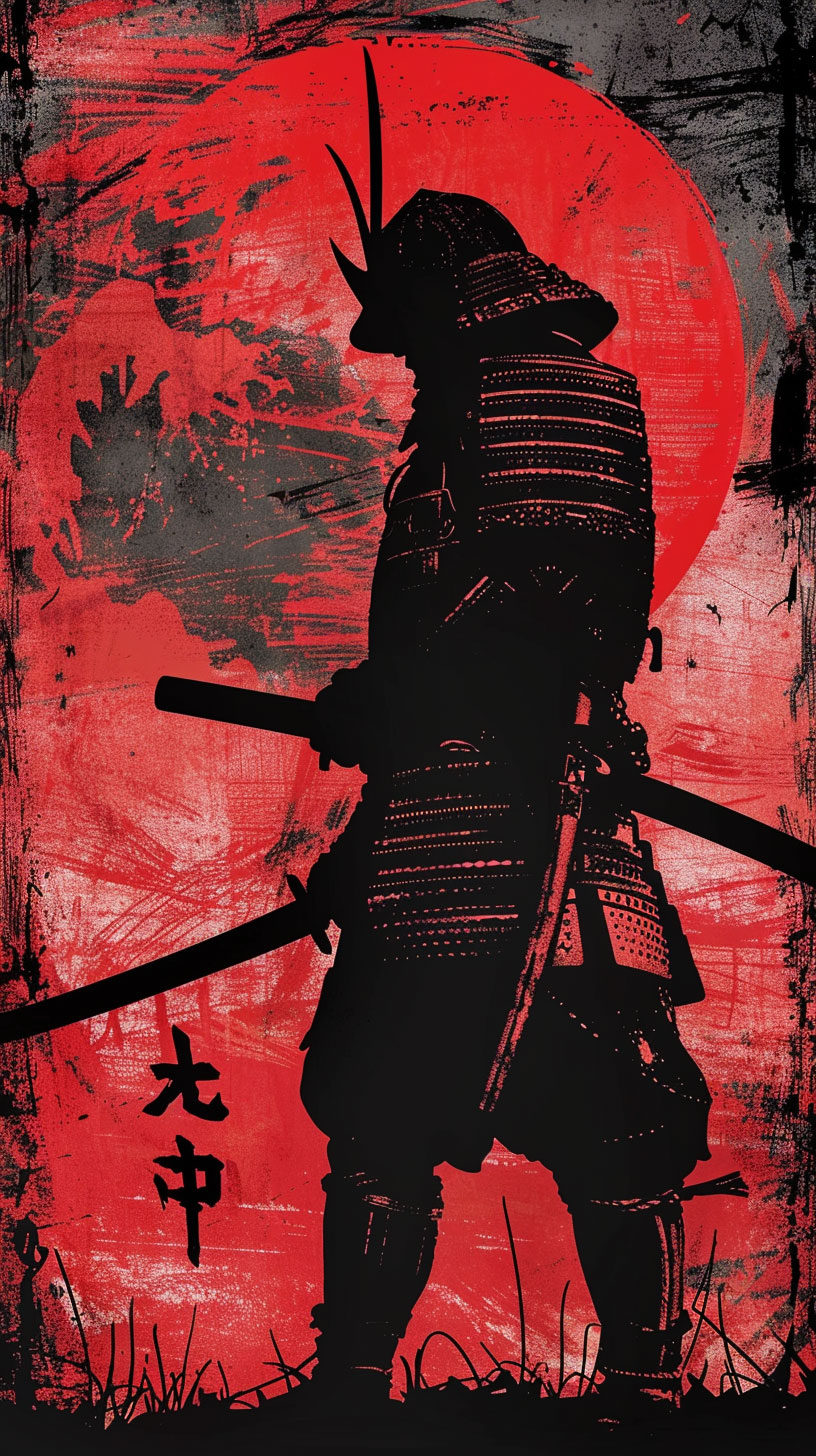 Anime Samurai AI Wallpaper for OnePlus: Mobile Background