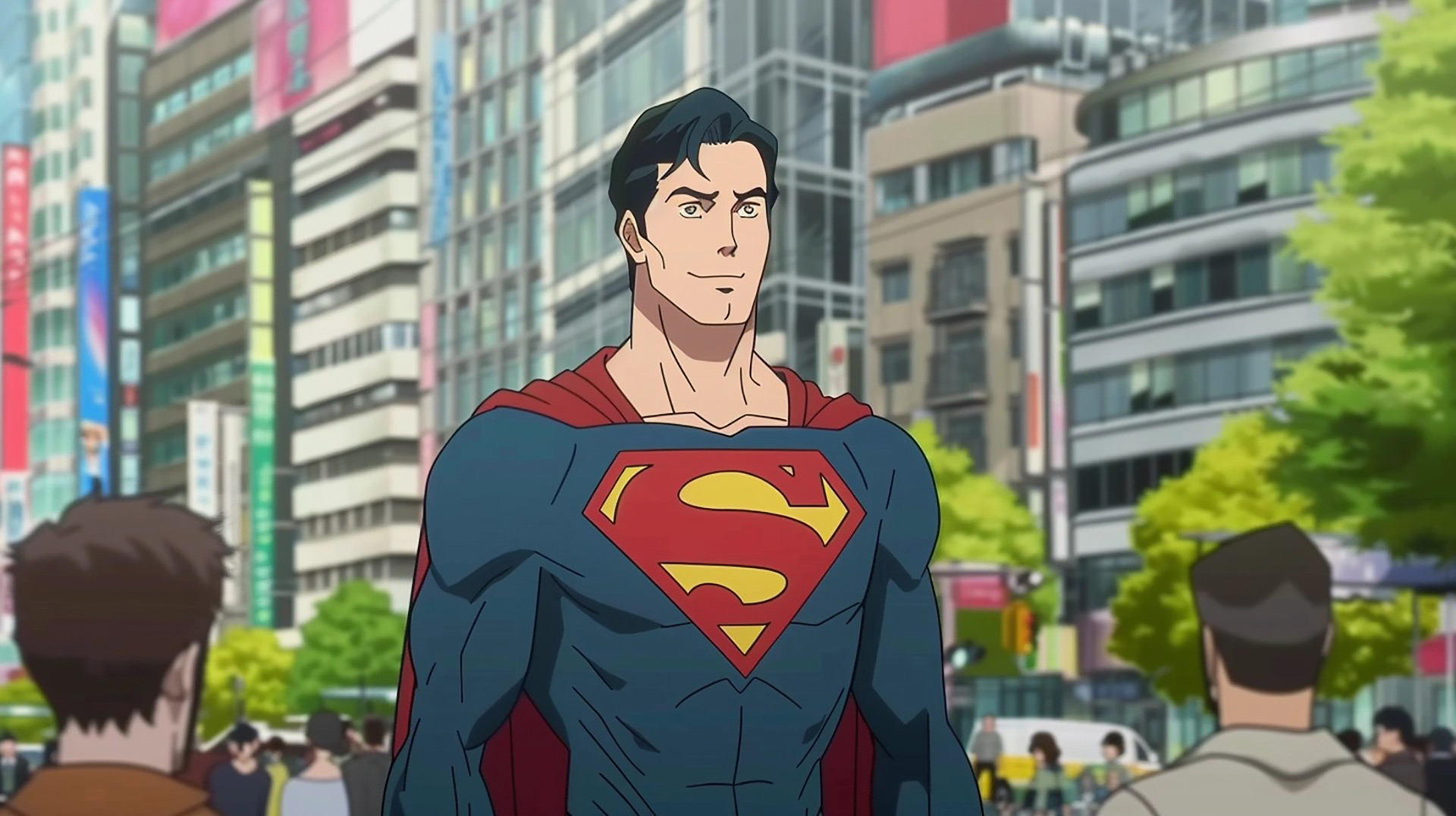 Vibrant Animation: Anime Superman High-Resolution Images