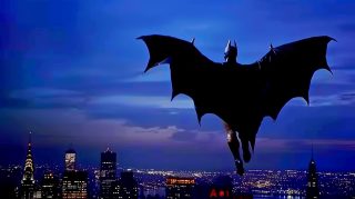 Gotham Anime Cityscape: 16:9 Batman Anime Wallpaper